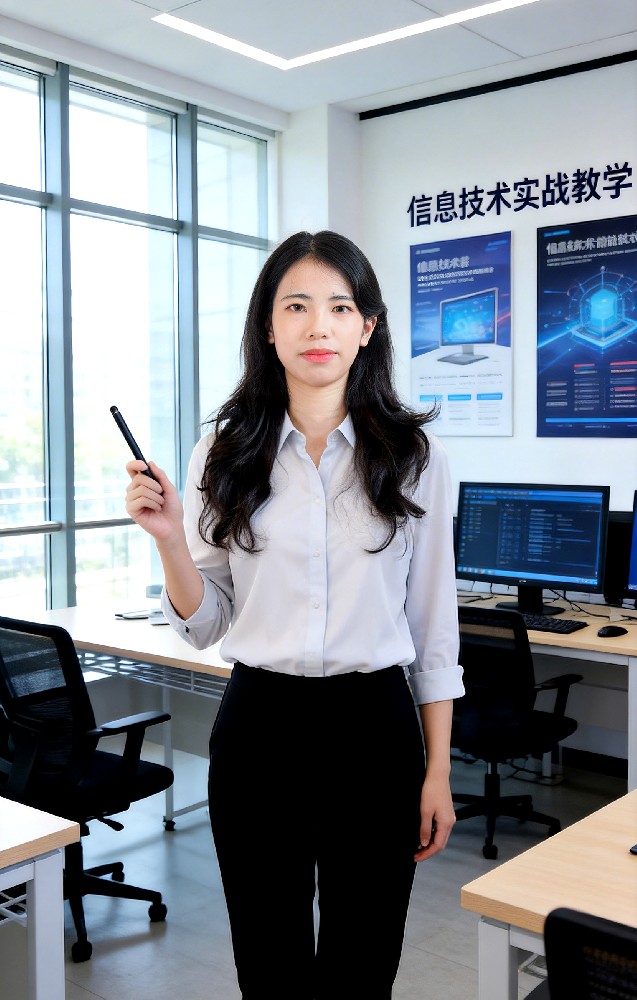 聂君妃 中共党员，信息技术教师。拥有扎实专业教学能力，2025 年指导学生荣获市技能竞赛计算机应用技术二等奖，先后获评校优秀教师、校教学能力大赛三等奖。